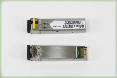 TOP-BIDI-1.25G-80BD-HZ 1G 1550/1490nm 80 km LC