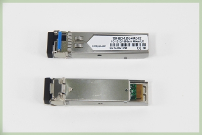 TOP-BIDI-1.25G-40AD-CZ 1G 1310/1550nm 40 km LC
