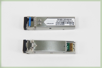 TOP-BIDI-1.25G-40AD-HZ 1G 1310/1550nm 40 km LC